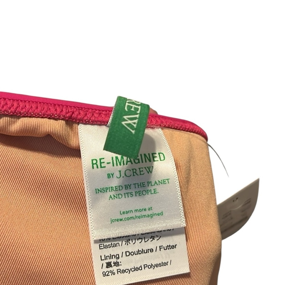 J. Crew Pink Women's One Piece Swimsuit - Picture 10 of 11